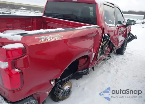 2022 Chevrolet Silverado 1500 Ltd 4Wd Short Bed Lt Trail Boss from USA, damaged, VIN 1GCPYFEL8NZ228814